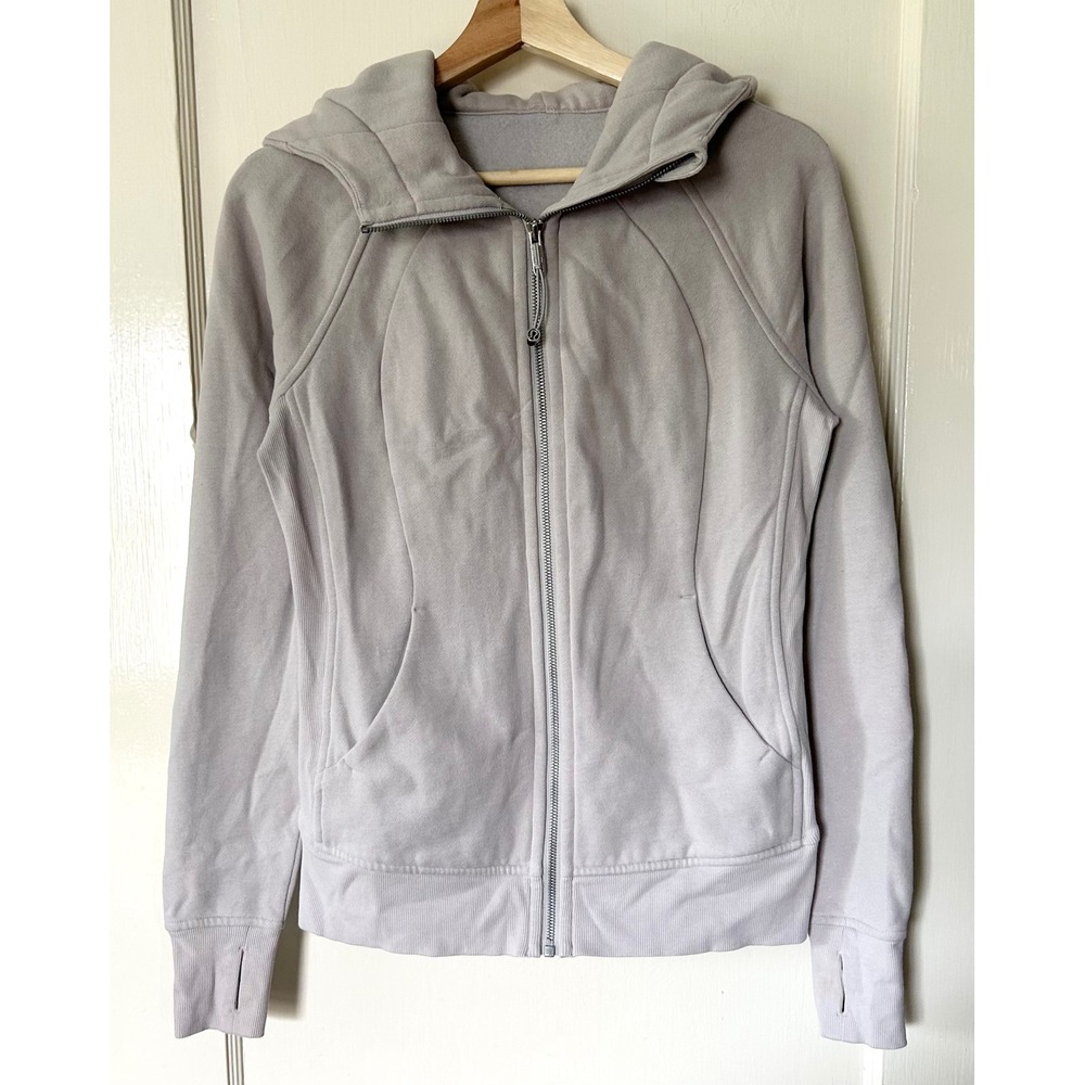 Lululemon Scuba Hoodie *Light Cotton Fleece Sheer Violet 6 Athletic Winter Cozy